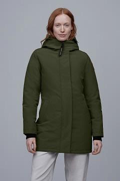 Chamarras Canada Goose Mujer Outlet - Victoria Abrigos Verdes AR3805629